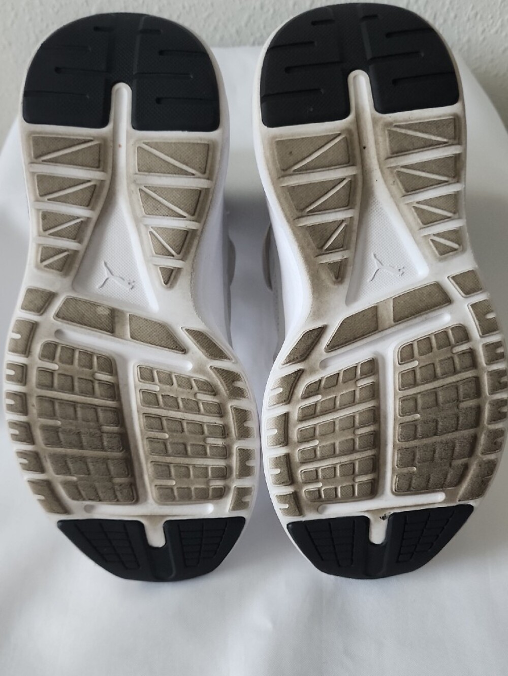 Puma White Sneakers with Purple Logo Accent - Picture 4 of 5